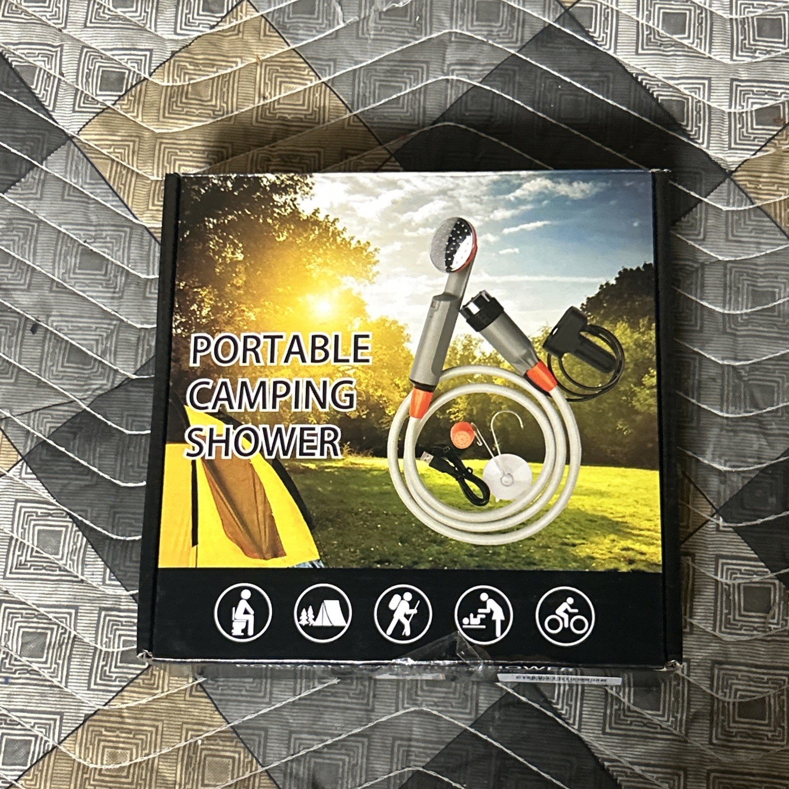 Ivation Portable Camping Shower, Compact Handheld & Hands-Free Portable shower Ivation Portable Camping Shower, Compact Handheld & Hands-Free Portable shower