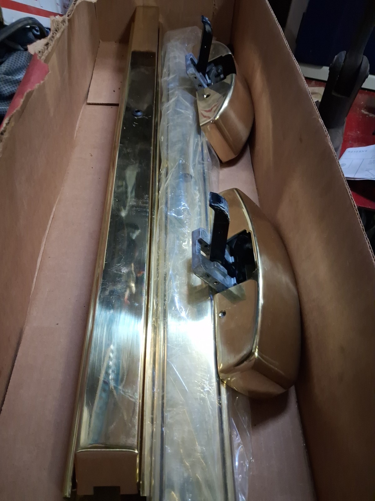 Arrow Polished Brass Exit Device