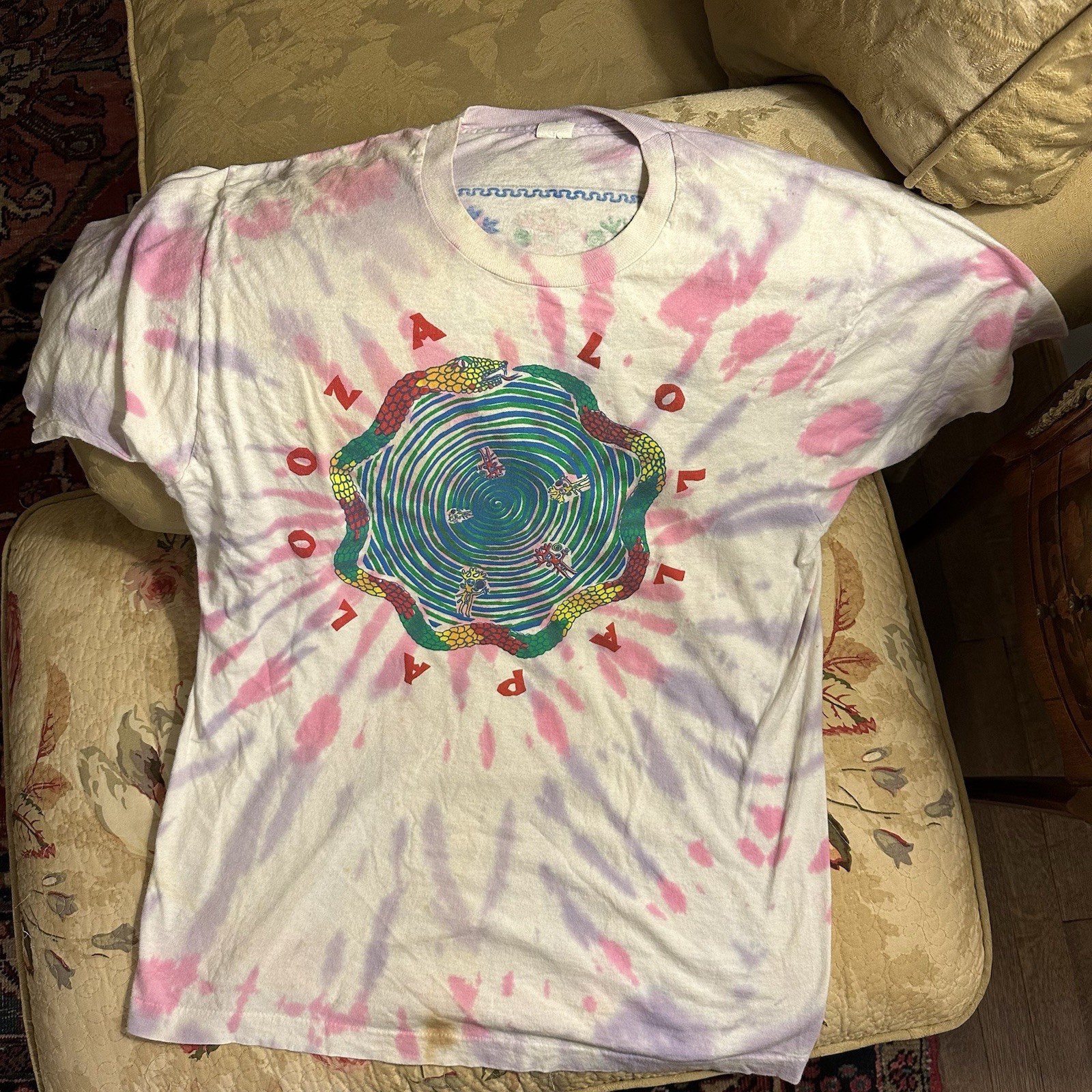 Vintage Lollapalooza Shirt 1991 Tour NIN Janes Addiction Rollins Butthole Surfer