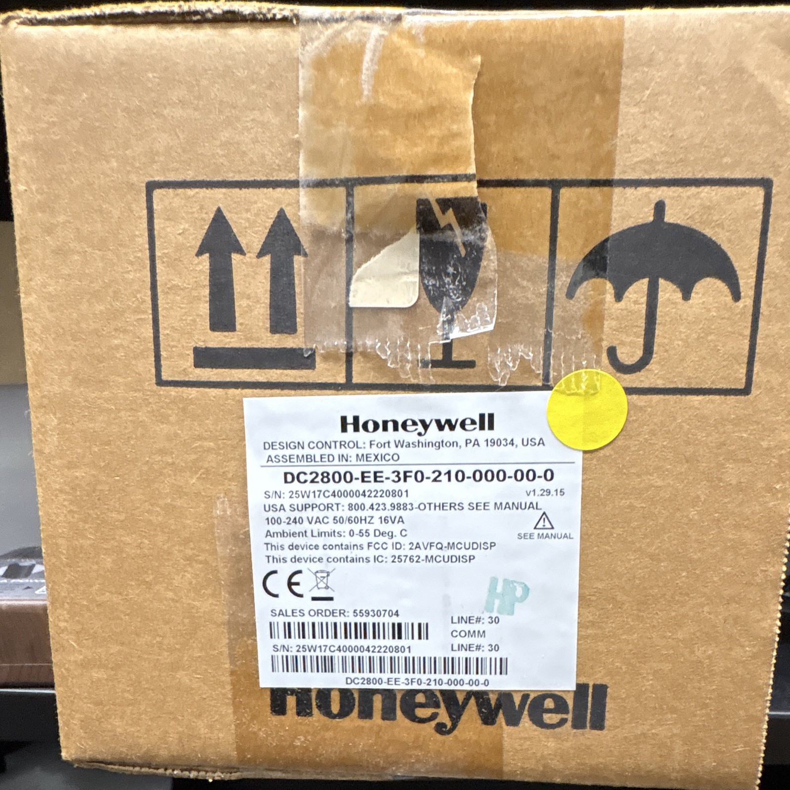 NEW Honeywell UDC2800 PID controller