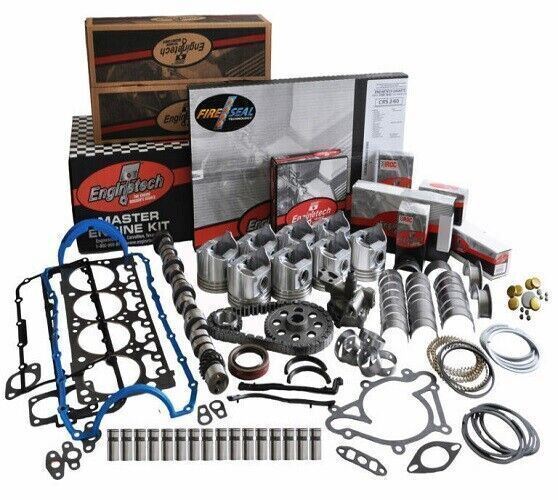 HP Master Engine Rebuild Kit for Chevy 350 1pc Rear Main W/Hydraulic Flat Tappet