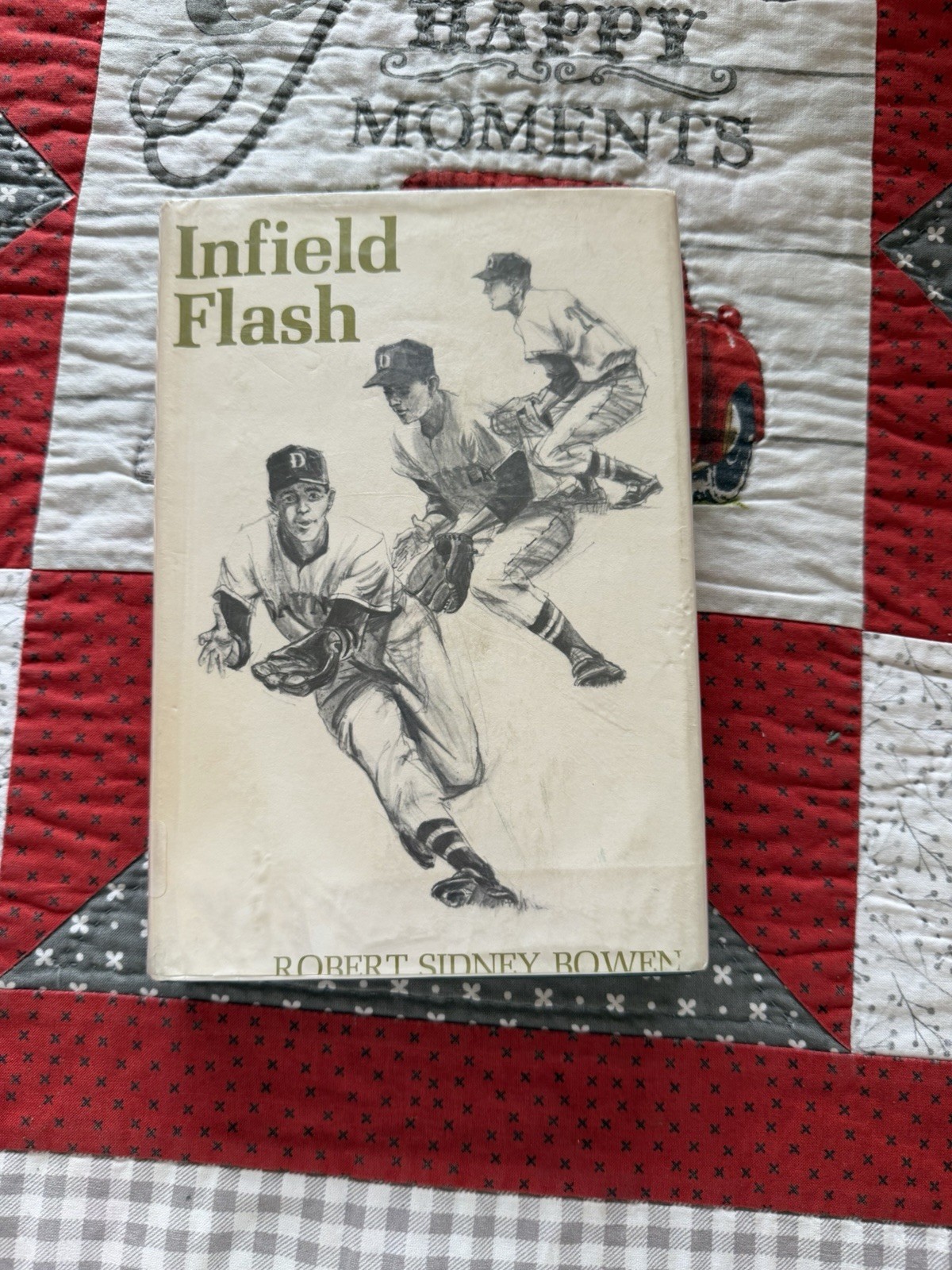 Infield Flash, Robert Sidney Bowen, 1969 HC/DJ Vintage Children’s Sports 