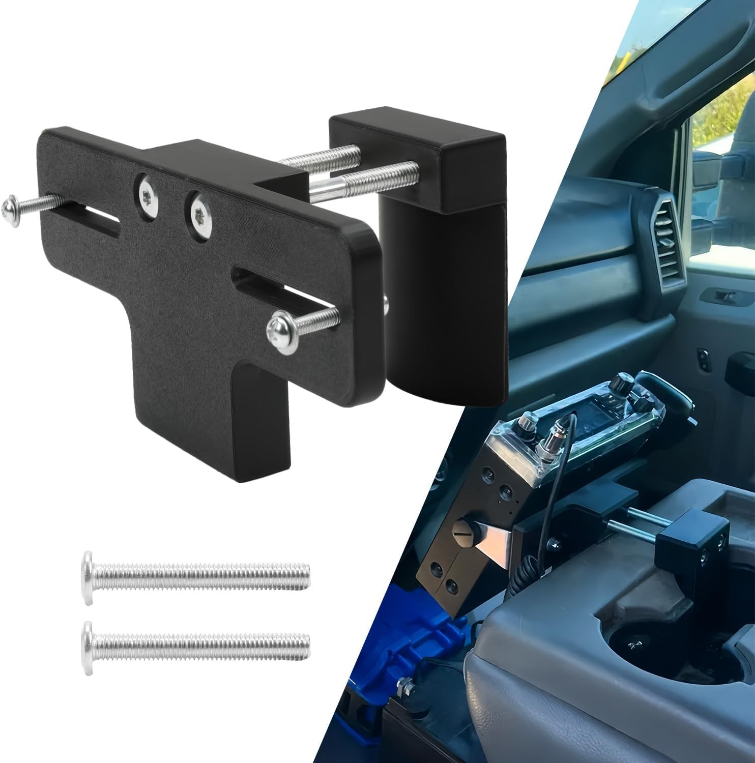 Cup Holder RadioMount - Clamping Mount, Drinks Cup Holder Mount, CB Radio Mount