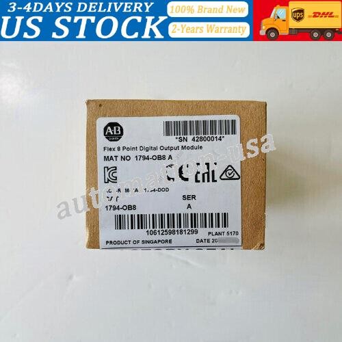 2022 Newest ABNew Sealed 1794-OB8 Flex 8 Point Digital Output Module USA