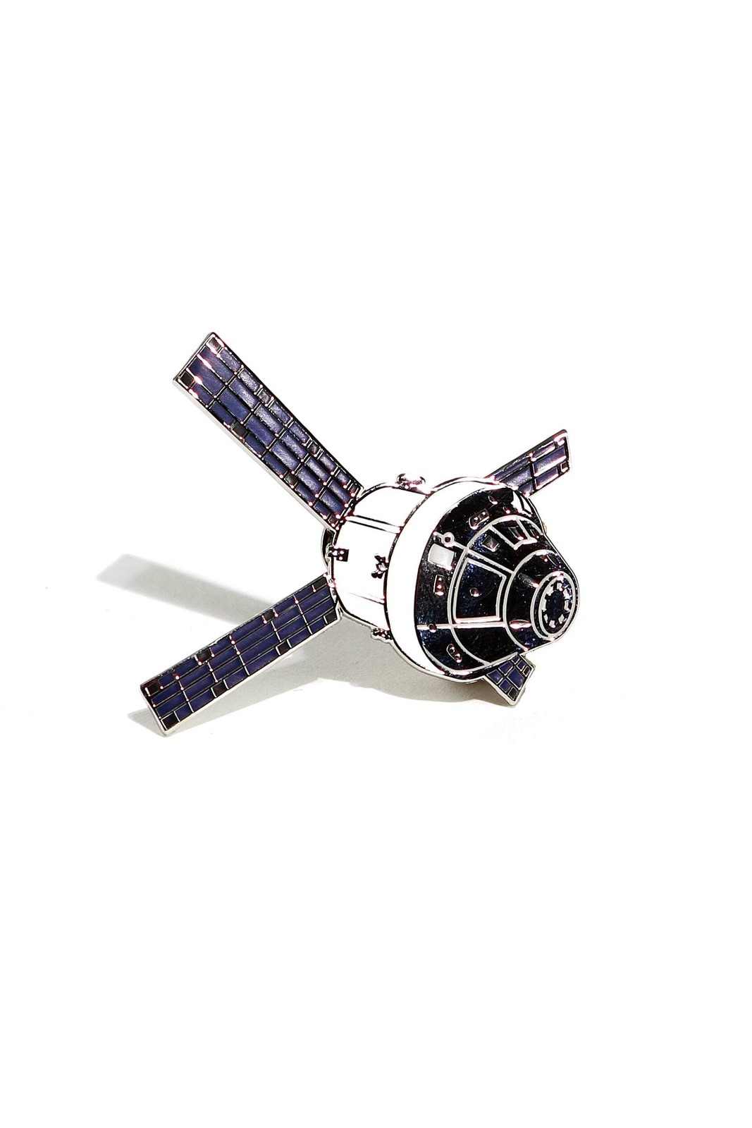 Orion Capsule & Service Module Enamel Pin — NASA Artemis Program Metal Fashion S