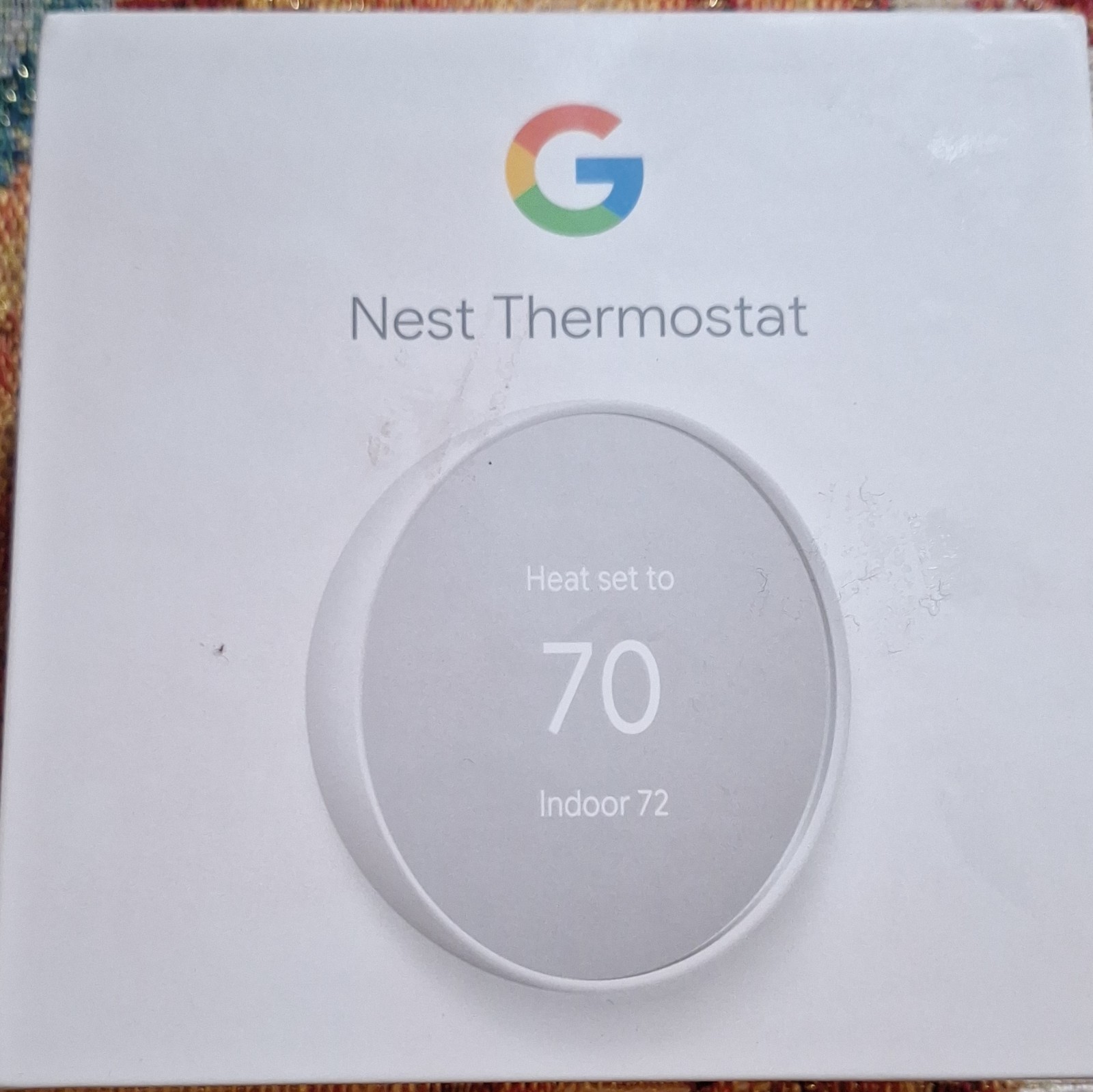 New-Google-Nest Thermostat-Snow-G4CVZ New-Google-Nest Thermostat-Snow-G4CVZ