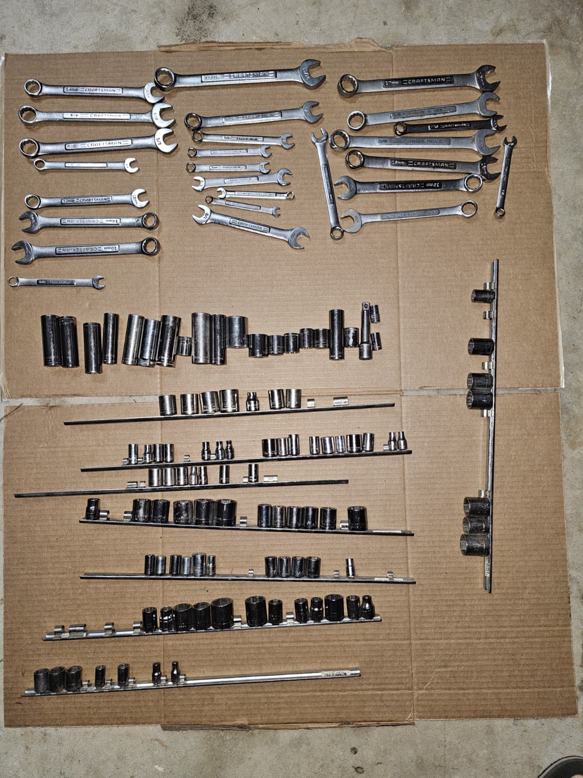 Large Huge Lot Of Vintage USA Craftsman Tools Large Huge Lot Of Vintage USA Craftsman Tools