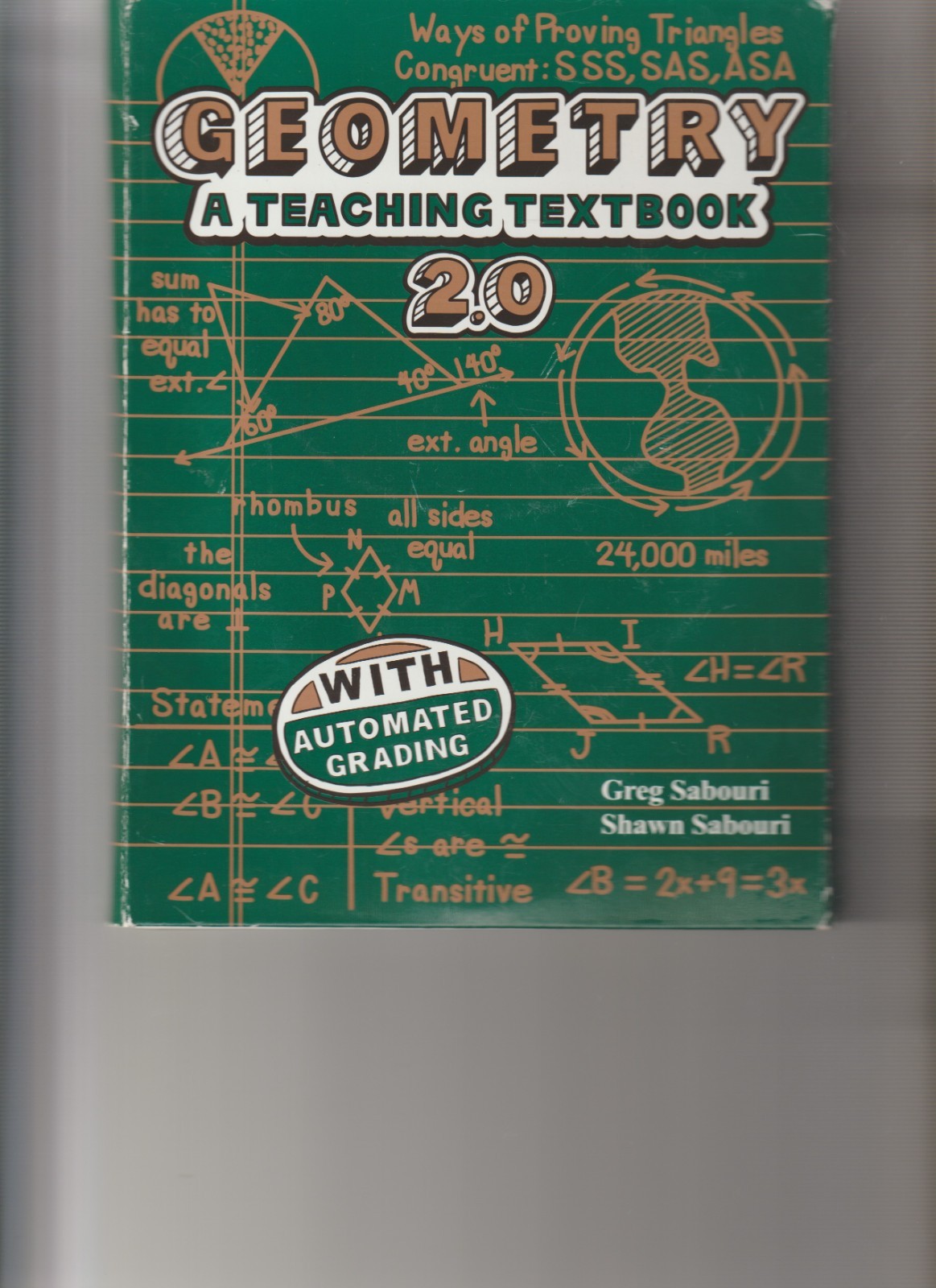 GEOMETRY- A TEACHING TEXTBOOK-2.0- 12 CD SET