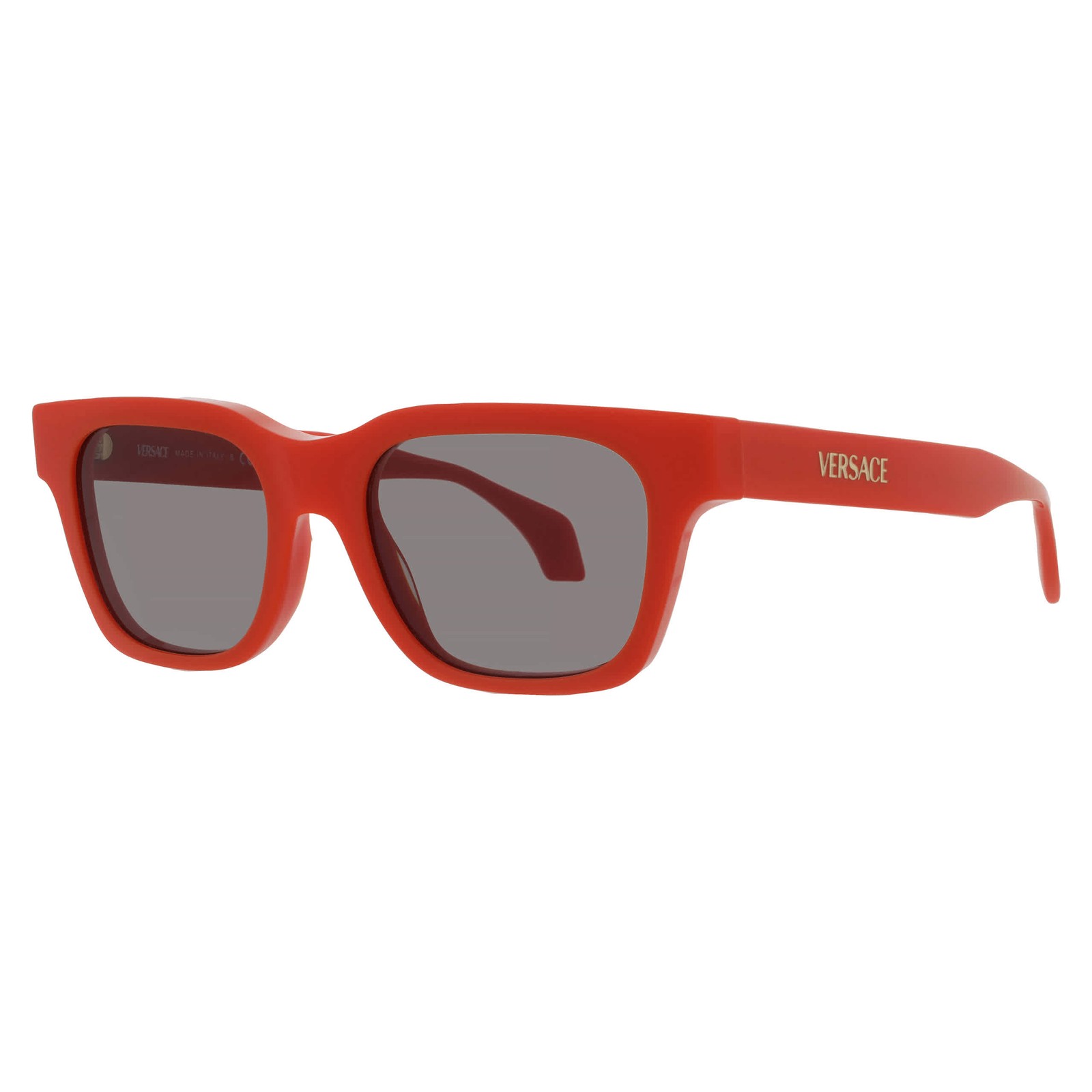 Versace Grey Square Men\'s Sunglasses VE4486 5511/1 52 VE4486 5511/1 52