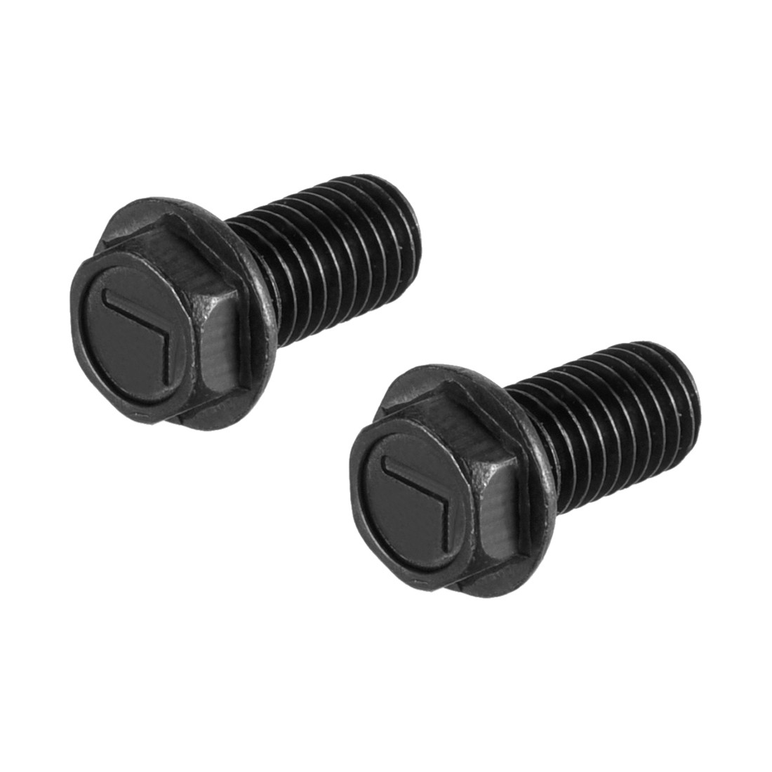 2Pcs Metric M8x16mm Hex Flange Bolts for Industry Left Thread 8.8 Grade Steel 2Pcs Metric M8x16mm Hex Flange Bolts for Industry Left Thread 8.8 Grade Steel