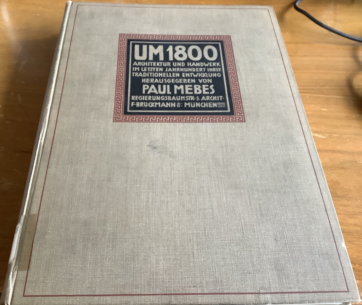 UM 1800 Architektur und Handwerk 2 vols 1908 UM 1800 Architektur und Handwerk 2 vols 1908