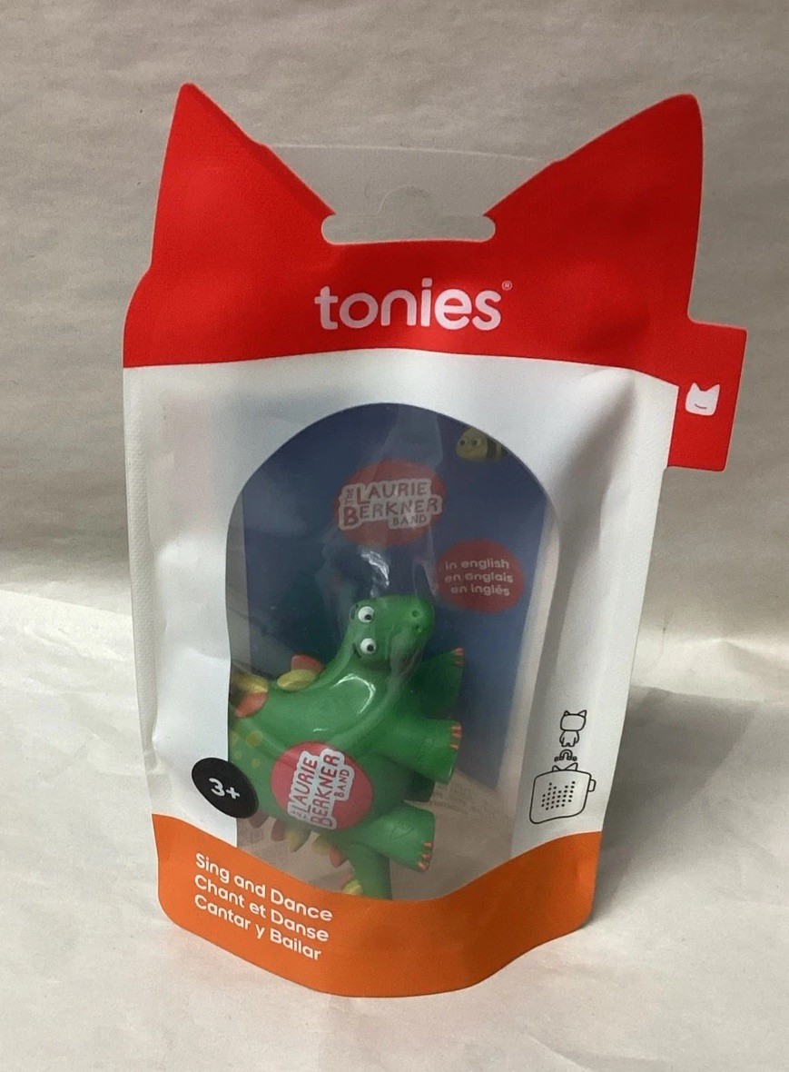 Tonies The Laurie Berkner Band Music Character Tonie USA Sealed Dinosaur NEW Tonies The Laurie Berkner Band Music Character Tonie USA Sealed Dinosaur NEW