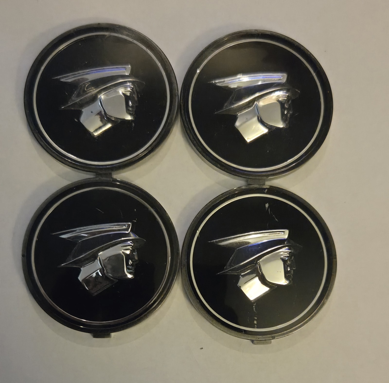 1967 1968 Mercury Cougar Wheel Center Cap Black Mercury Man Set of 4 No Hardware 1967 1968 Mercury Cougar Wheel Center Cap Black Mercury Man Set of 4 No Hardware