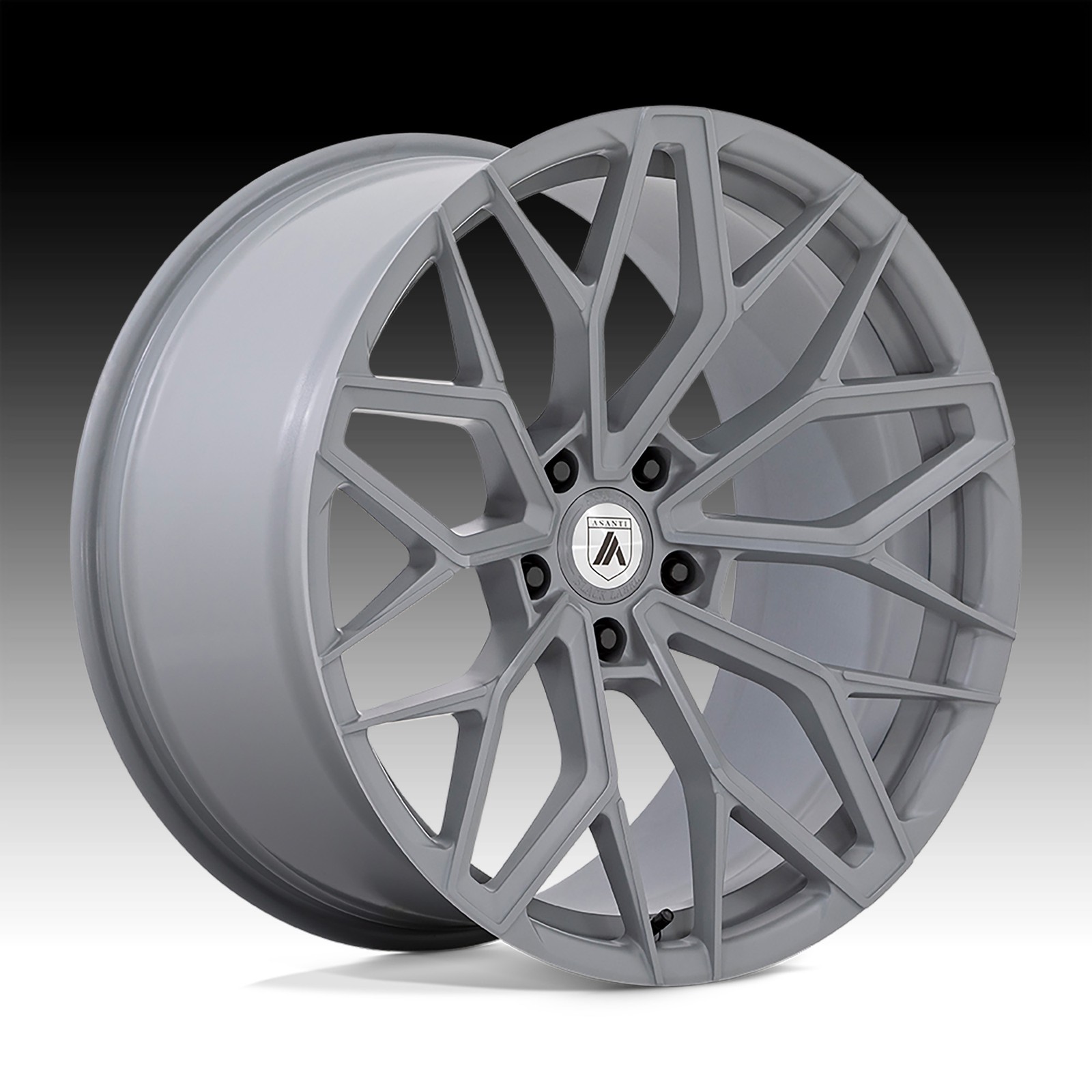 Asanti Black Label ABL39 Mogul Battleship Gray 20x11 5x115 22mm