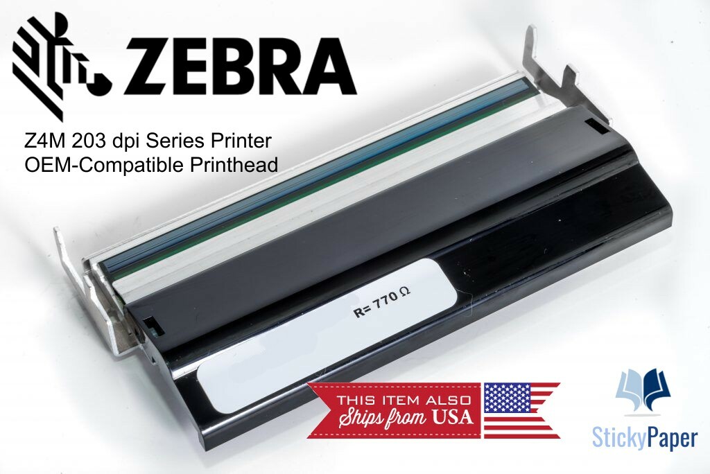 Zebra Z4M 203 dpi Printhead (G79056-1M) USA Stocked & Shipped Zebra Z4M 203 dpi Printhead (G79056-1M) USA Stocked & Shipped
