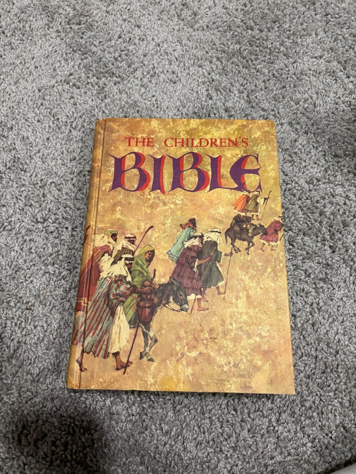 Vintage 1965 The Children’s Bible Golden Press Hardcover Old New Testament Illus Vintage 1965 The Children’s Bible Golden Press Hardcover Old New Testament Illus