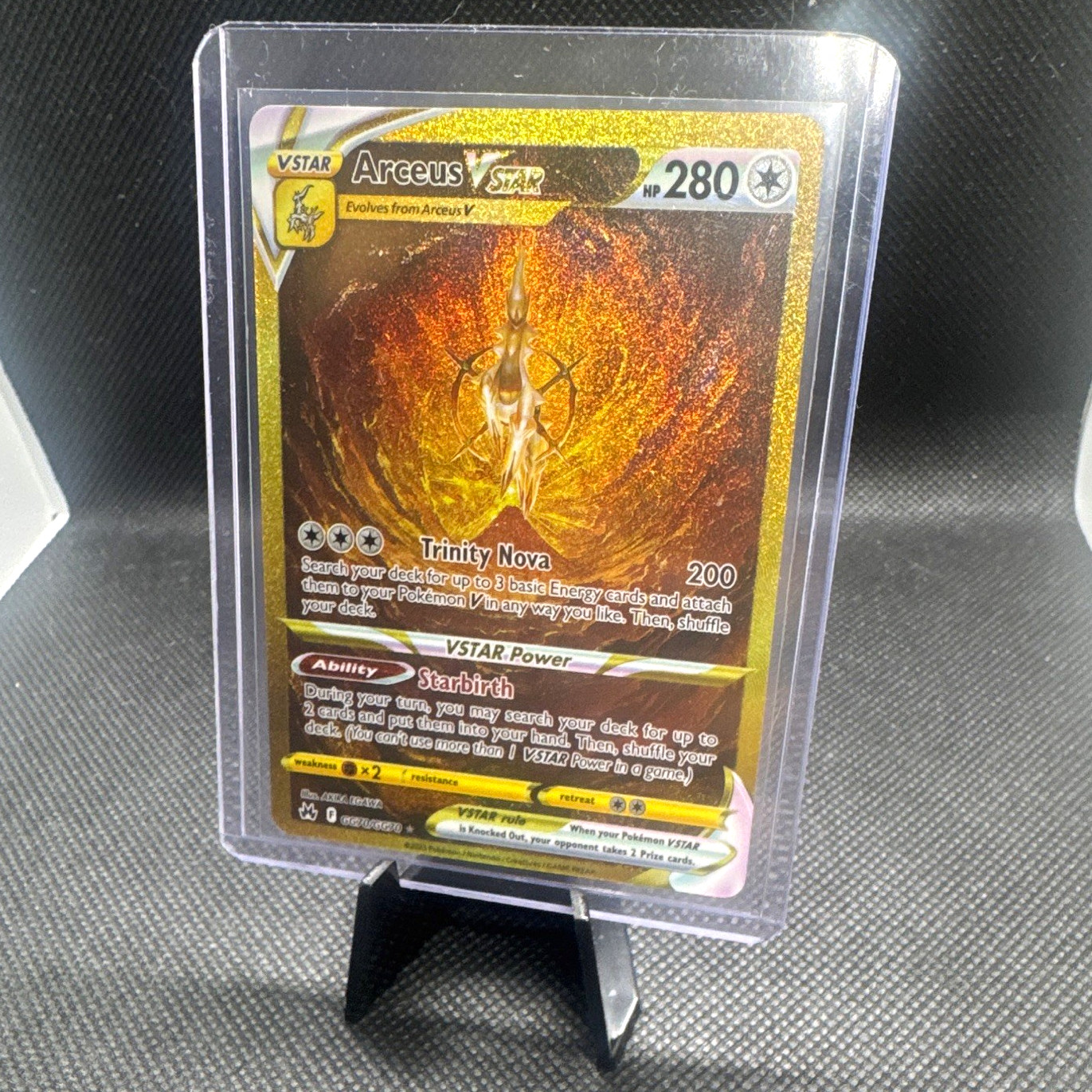 Pokemon TCG Arceus VSTAR GG70/GG70 Crown Zenith Galarian Gallery Holo 2023 EN Pokemon TCG Arceus VSTAR GG70/GG70 Crown Zenith Galarian Gallery Holo 2023 EN