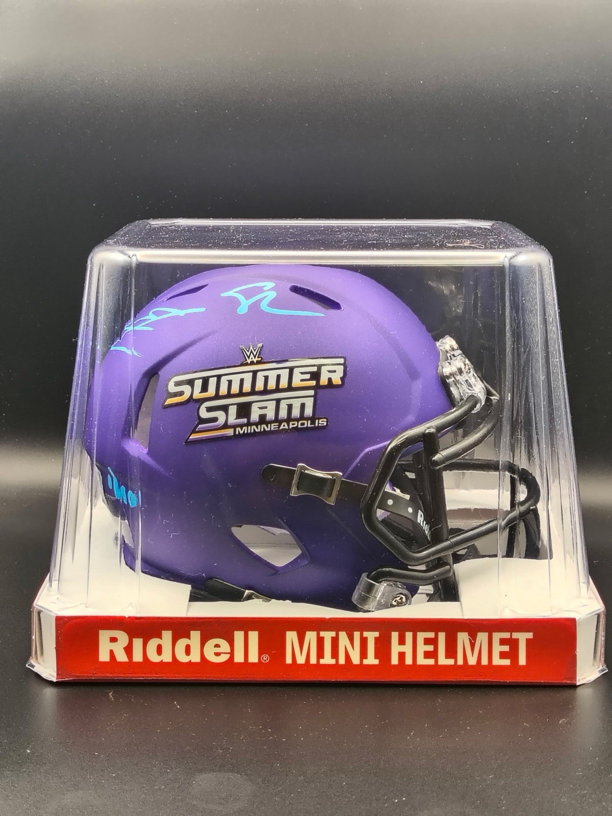 Fanatics 2026 SummerSlam Signed Mini Helmet-Becky Lynch Seth Rollins WWE 1/10 Fanatics 2026 SummerSlam Signed Mini Helmet-Becky Lynch Seth Rollins WWE 1/10
