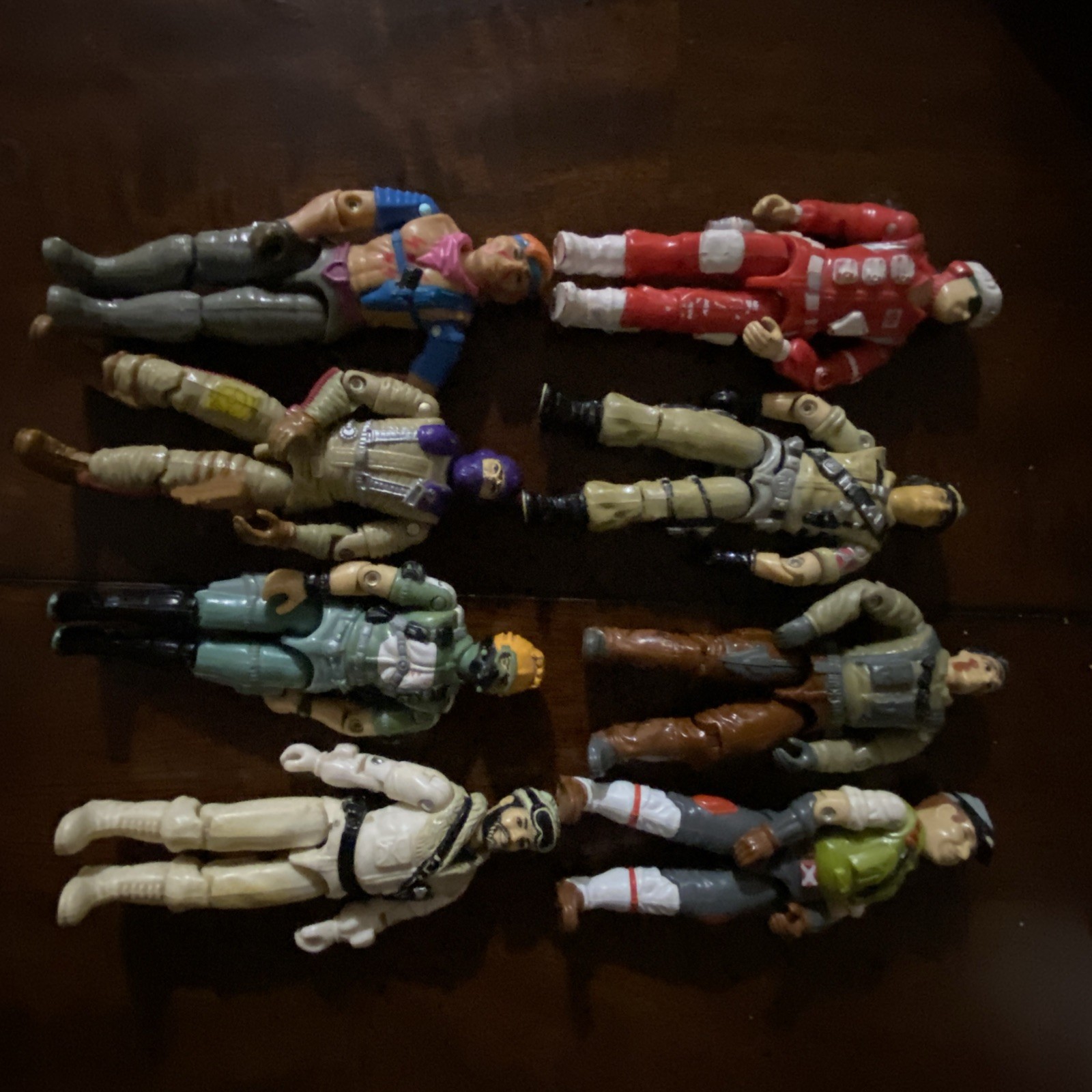 VINTAGE 1980'S GI JOE LOOSE FIGURES MIXED LOT