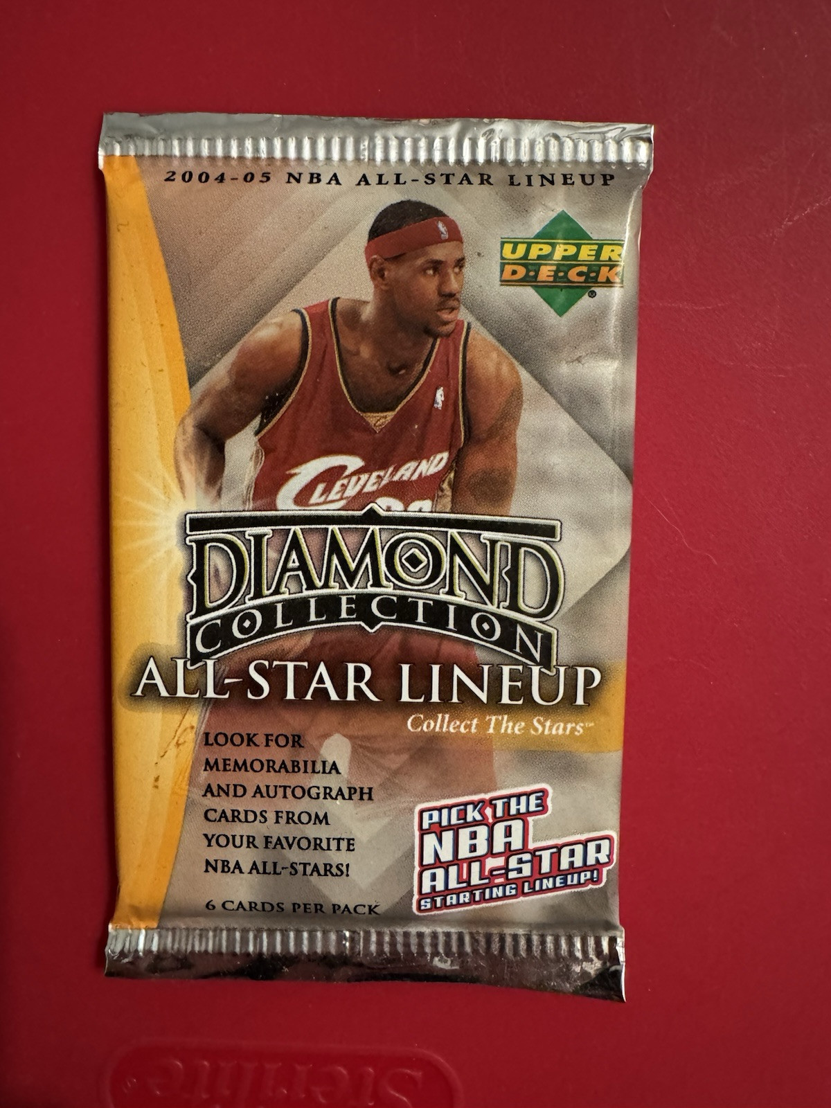2004-05 Upper Deck ALL STAR LINEUP Diamond Sealed Pack 6 Cards LeBron Basketball 2004-05 Upper Deck ALL STAR LINEUP Diamond Sealed Pack 6 Cards LeBron Basketball