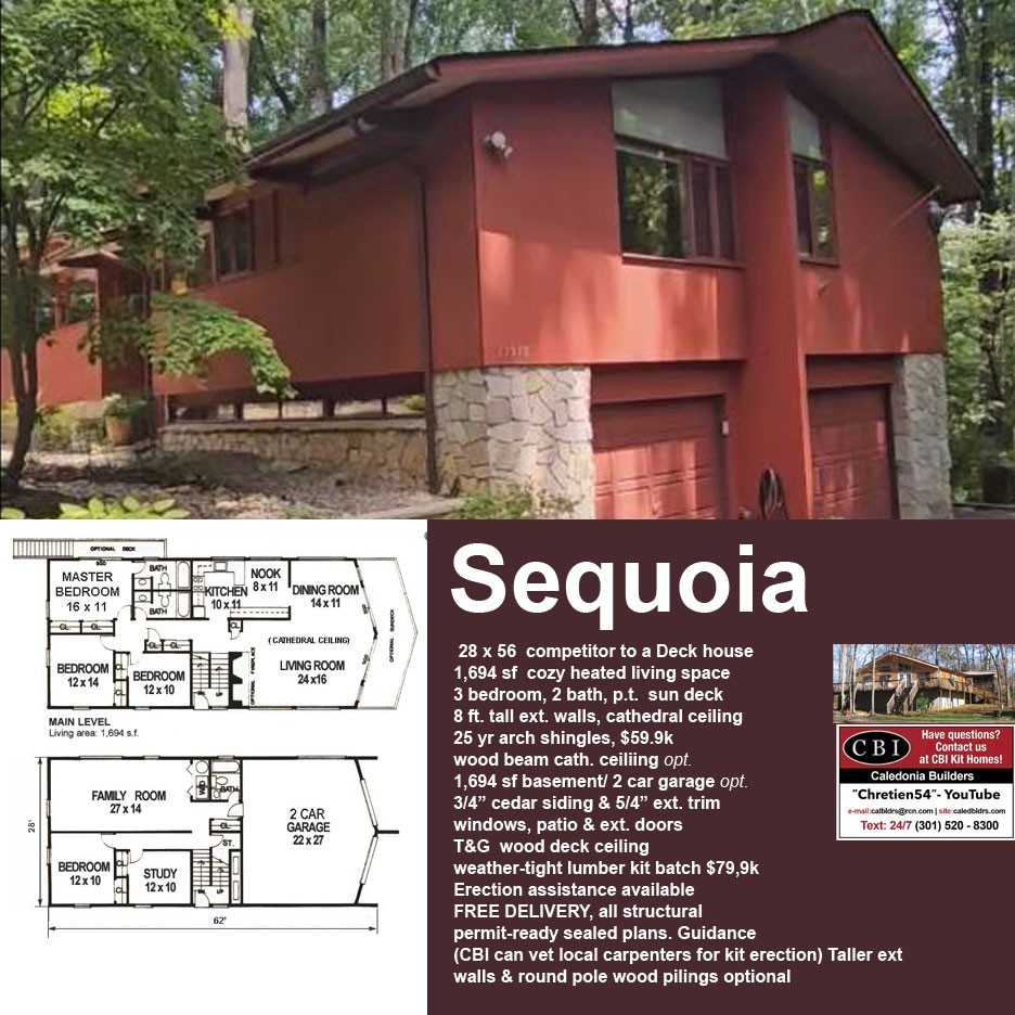 The Sequoia, wood shell Kit Lumber batch. FREE Del. Continental USA The Sequoia, wood shell Kit Lumber batch. FREE Del. Continental USA