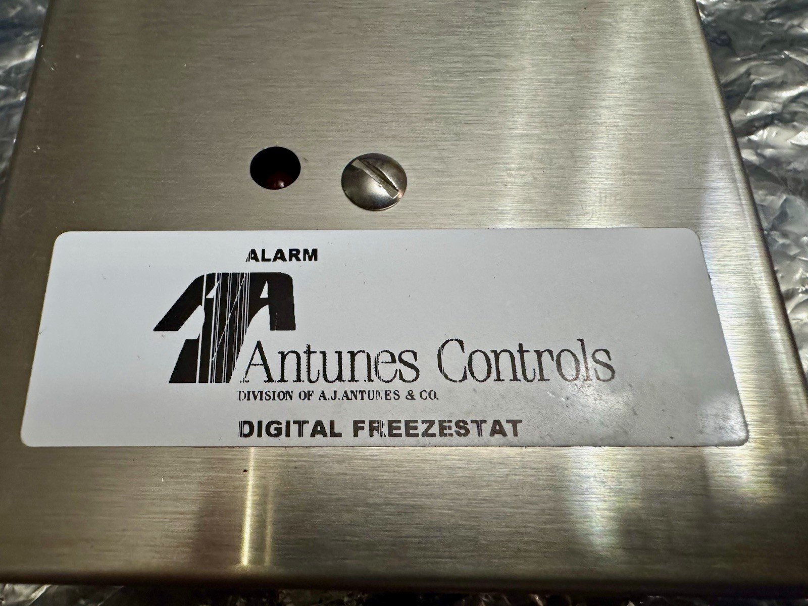 Antunes Controls Digital Freezestat Alarm Control Module 8563100151 Antunes Controls Digital Freezestat Alarm Control Module 8563100151