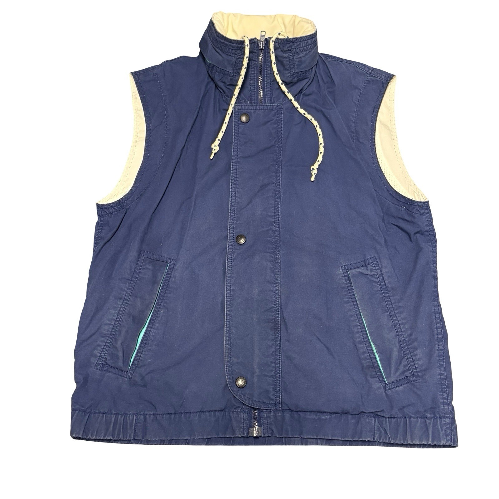 Vintage Eddie Bauer Outdoor Utility Vest Blue, Large Vintage Eddie Bauer Outdoor Utility Vest Blue, Large