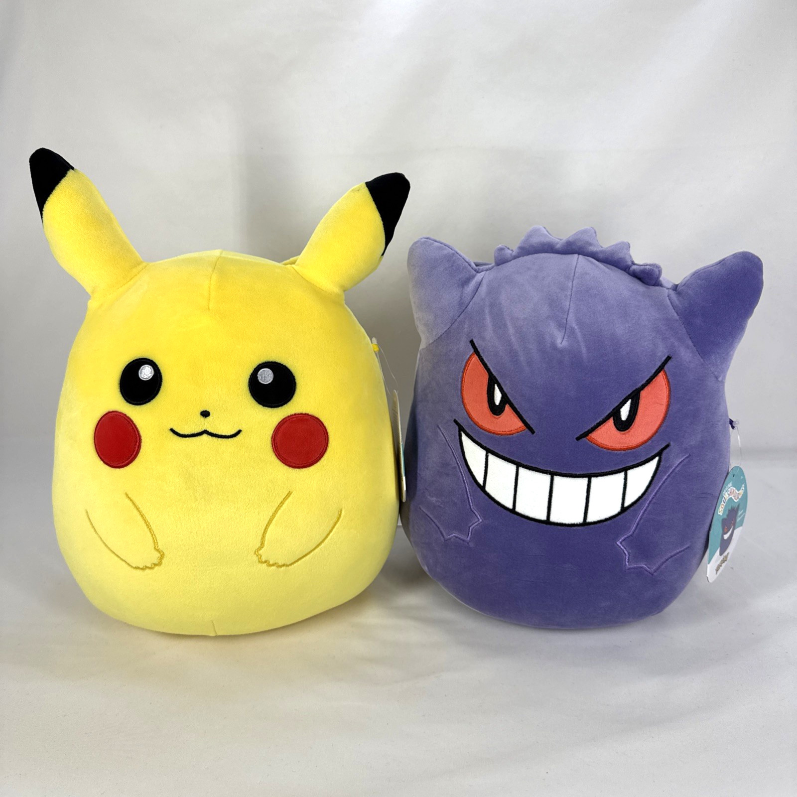 Squishmallows Pokémon Pikachu & Gengar 10\
