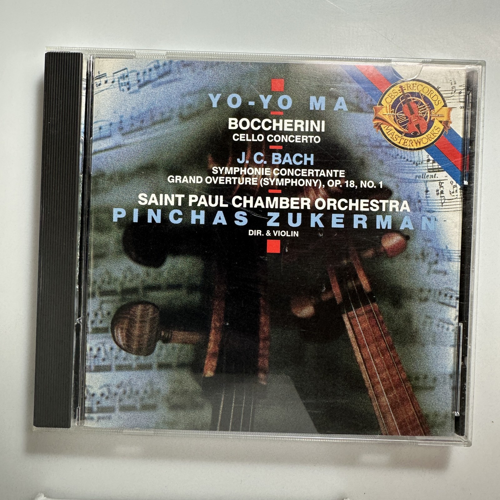 Cello Concerto Etc CD Luigi Boccherini Classical CBS Masterworks