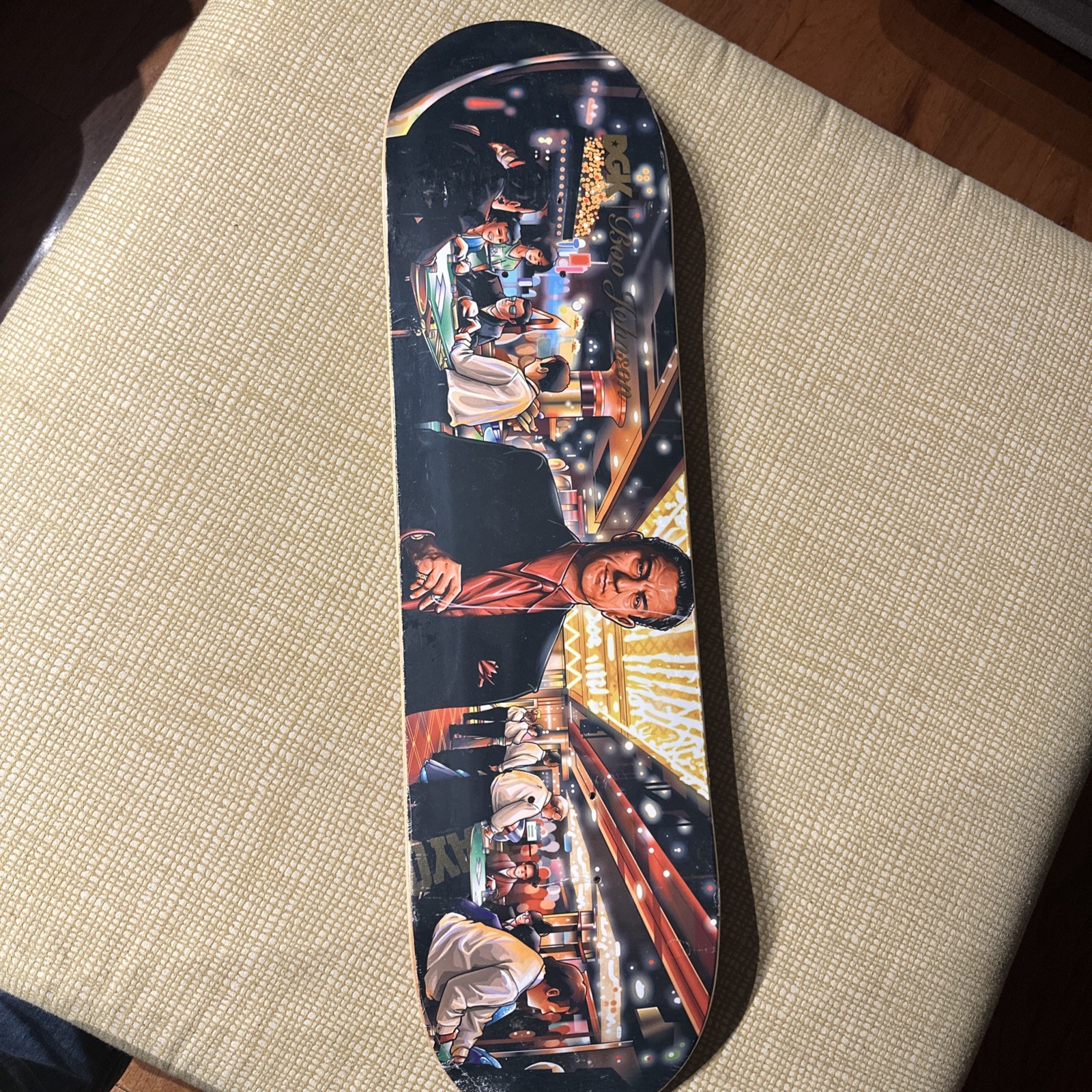 DGK Boo Johnson Casino Skateboard Deck 8.25 DeNiro Skateboard Deck DGK Boo Johnson Casino Skateboard Deck 8.25 DeNiro Skateboard Deck