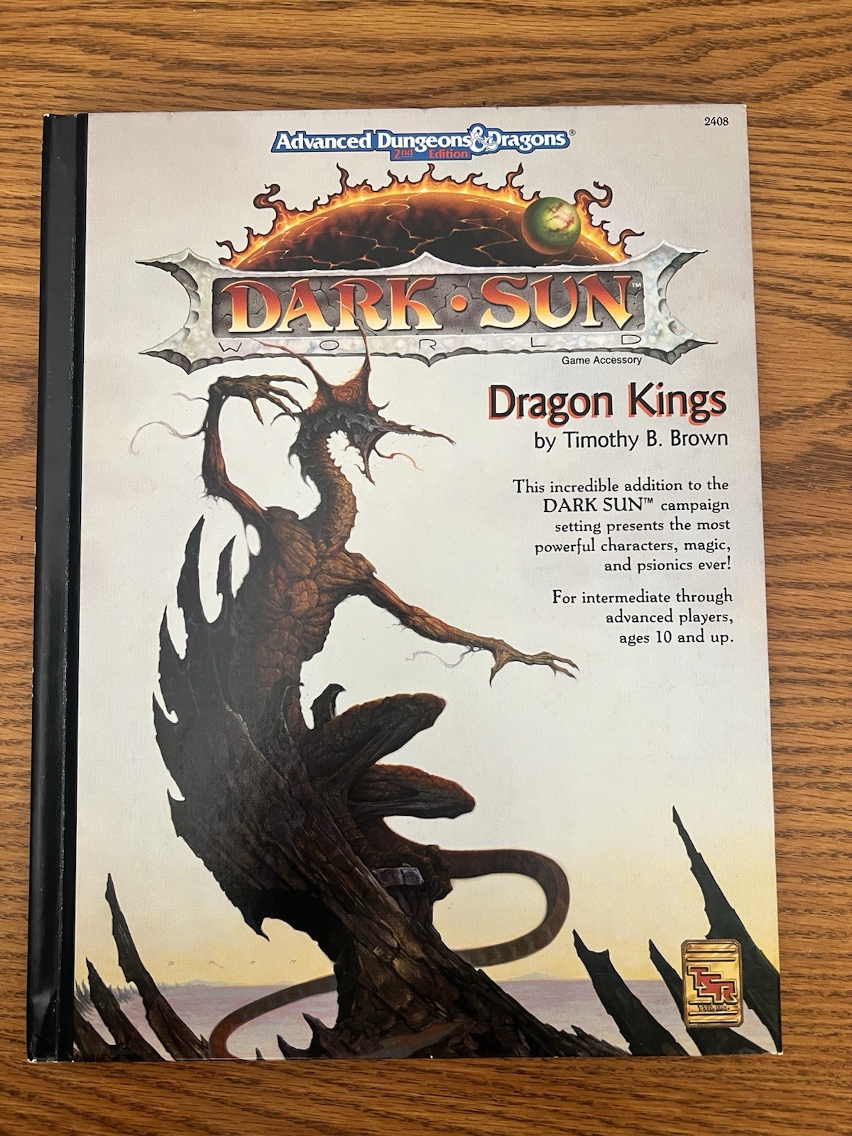 DRAGON KINGS (Dark Sun Campaign Expansion) AD&D 2nd Edition 1992 TSR 2408 NM DRAGON KINGS (Dark Sun Campaign Expansion) AD&D 2nd Edition 1992 TSR 2408 NM