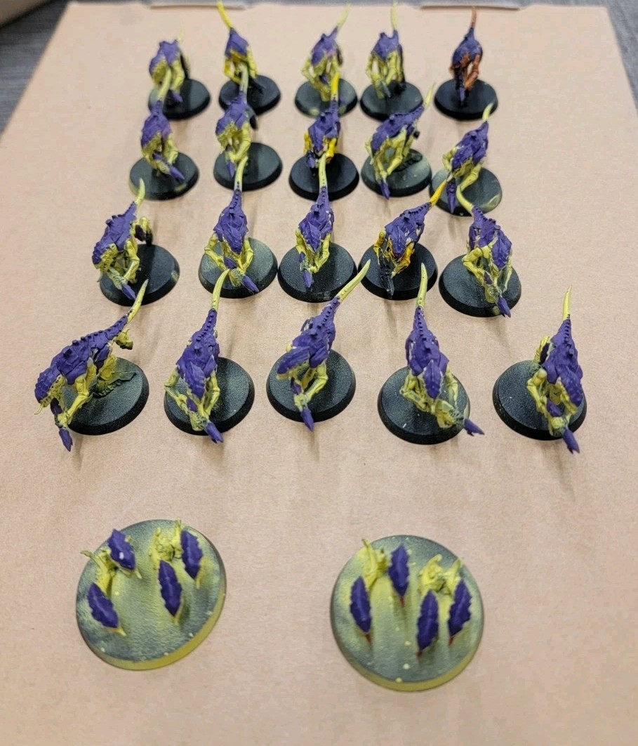 Games Workshop Warhammer 40k Tyranids 20x Termagants Yay I Got More Of Them Games Workshop Warhammer 40k Tyranids 20x Termagants Yay I Got More Of Them