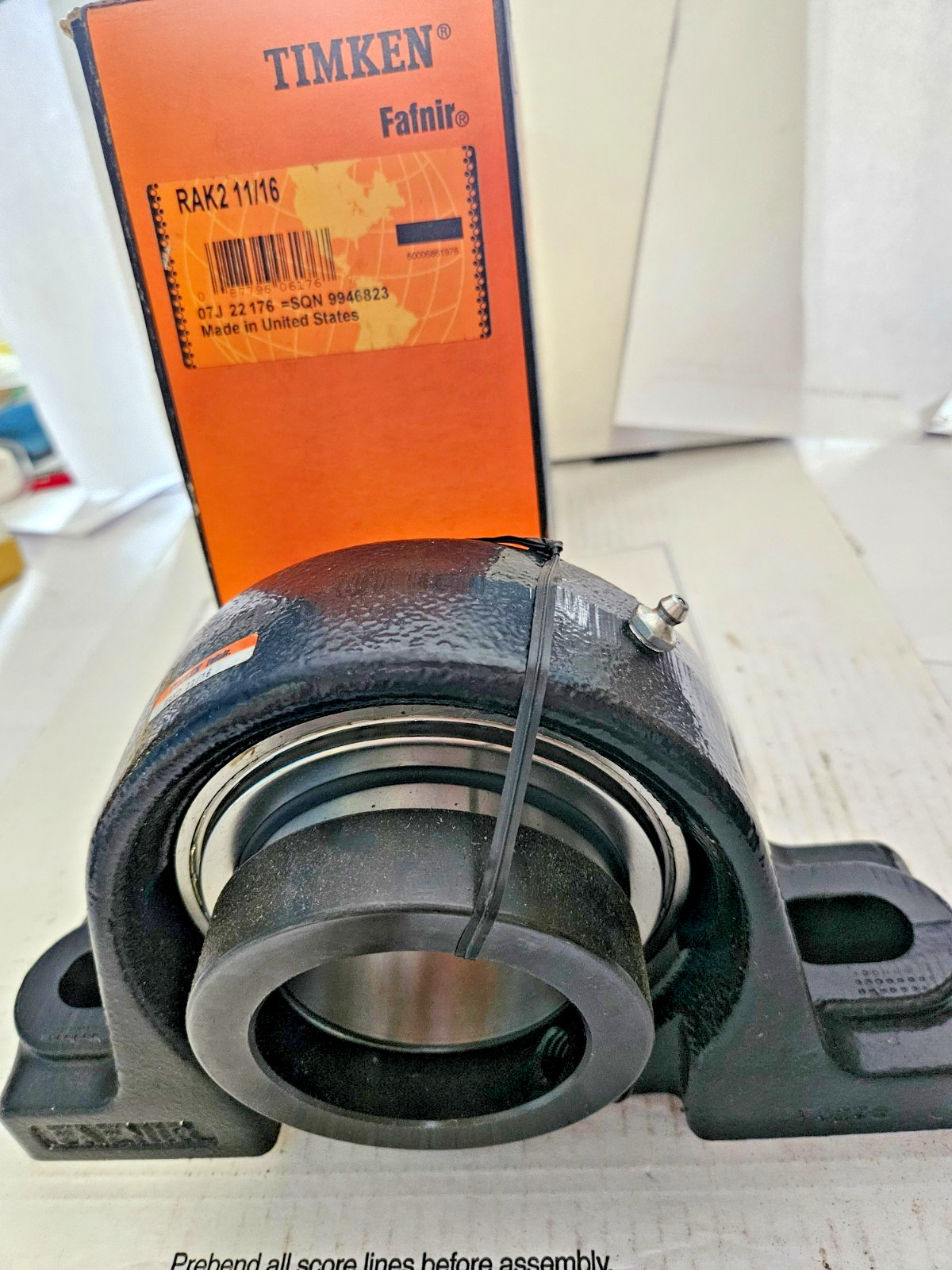 Timken Fafnir RAK 2 11/16 Pillow Block Bearing Ball Timken Fafnir RAK 2 11/16 Pillow Block Bearing Ball
