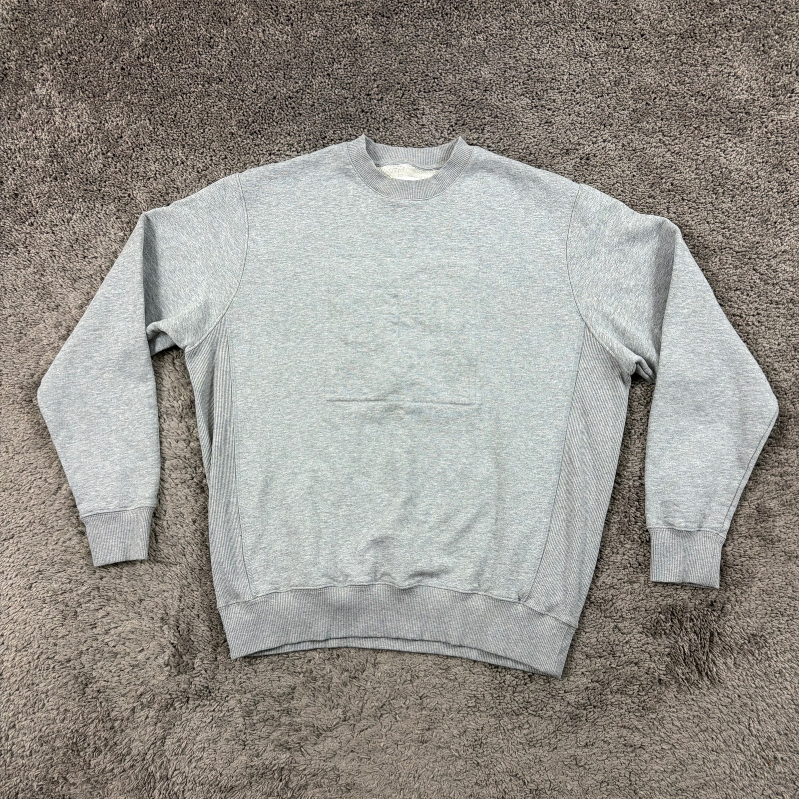 Opening Ceremony Sweater Mens XL Gray Crewneck Pullover Raised Made in Italy Opening Ceremony Sweater Mens XL Gray Crewneck Pullover Raised Made in Italy