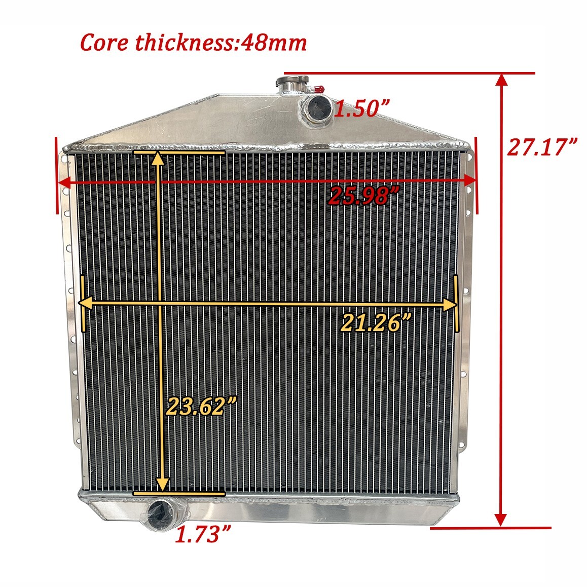 3Rows Radiator fits 1954-1956 Oldsmobile 88,98, Starfire Super 88 V8 Classic car