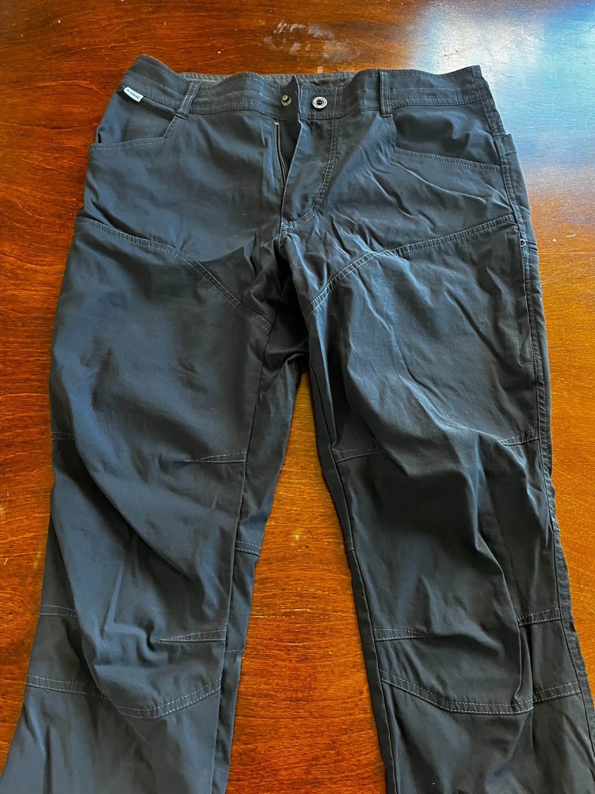 KÜHL Renegade Rock Pants Men\'s 34x32 Black Hiking Stretch Style 5603 KÜHL Renegade Rock Pants Men\'s 34x32 Black Hiking Stretch Style 5603