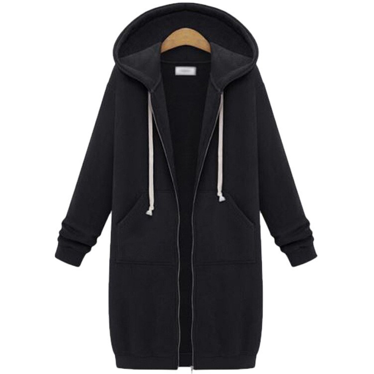 Women's Oversized Jacket Sweatshirt Warm Fleece Jumper Sweater Coat Hoodie Tops