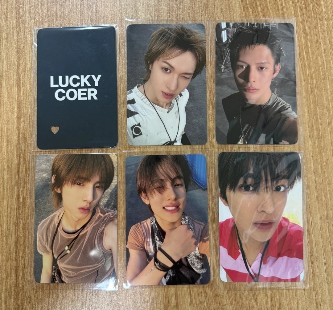 CORTIS 1st Concert Official Photocard Complete Set  Black Ver. Lucky Coer