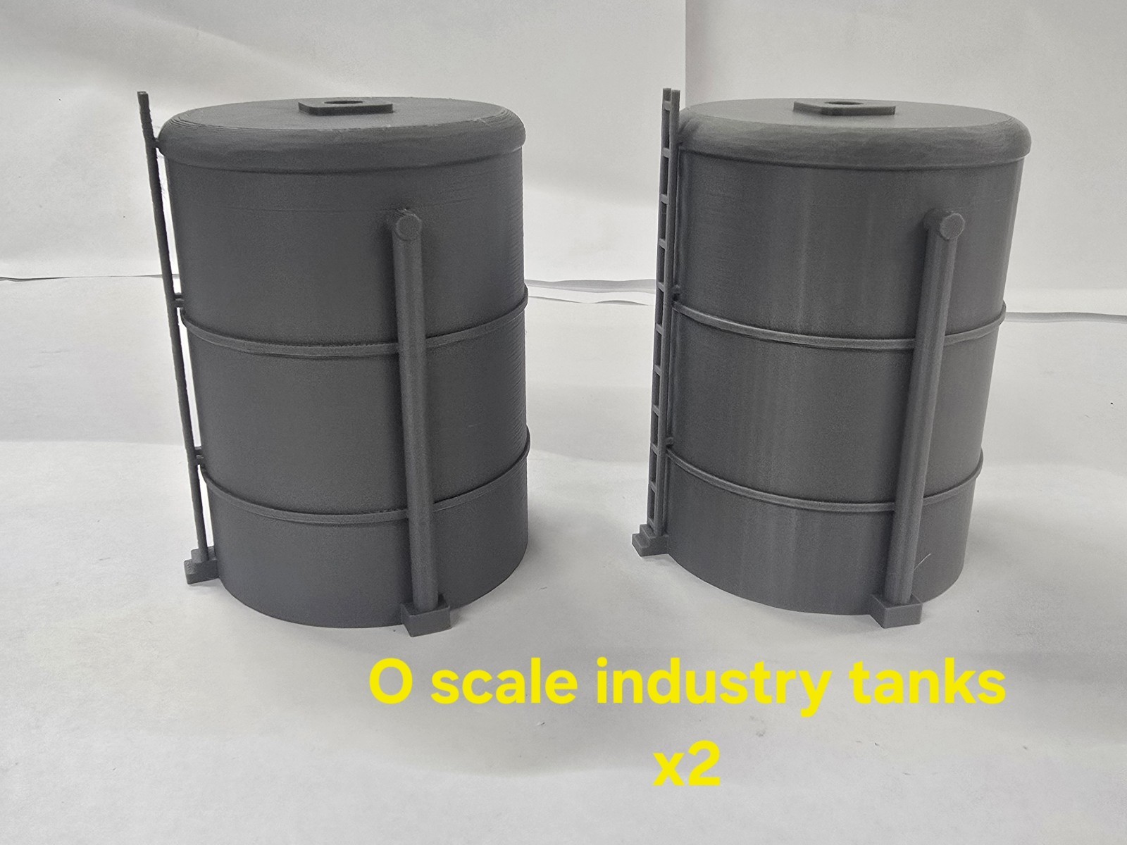 O Scale 1:48 Industry Liquid Tank+oil Tank/High Quality - 