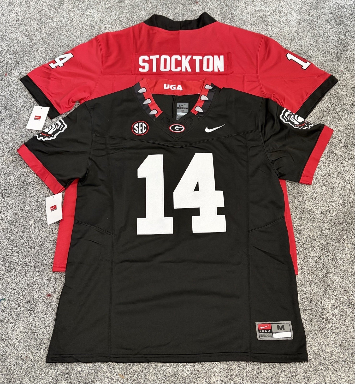 NEW Gunner Stockton Georgia Bulldogs Jersey SHIPS SAME DAY