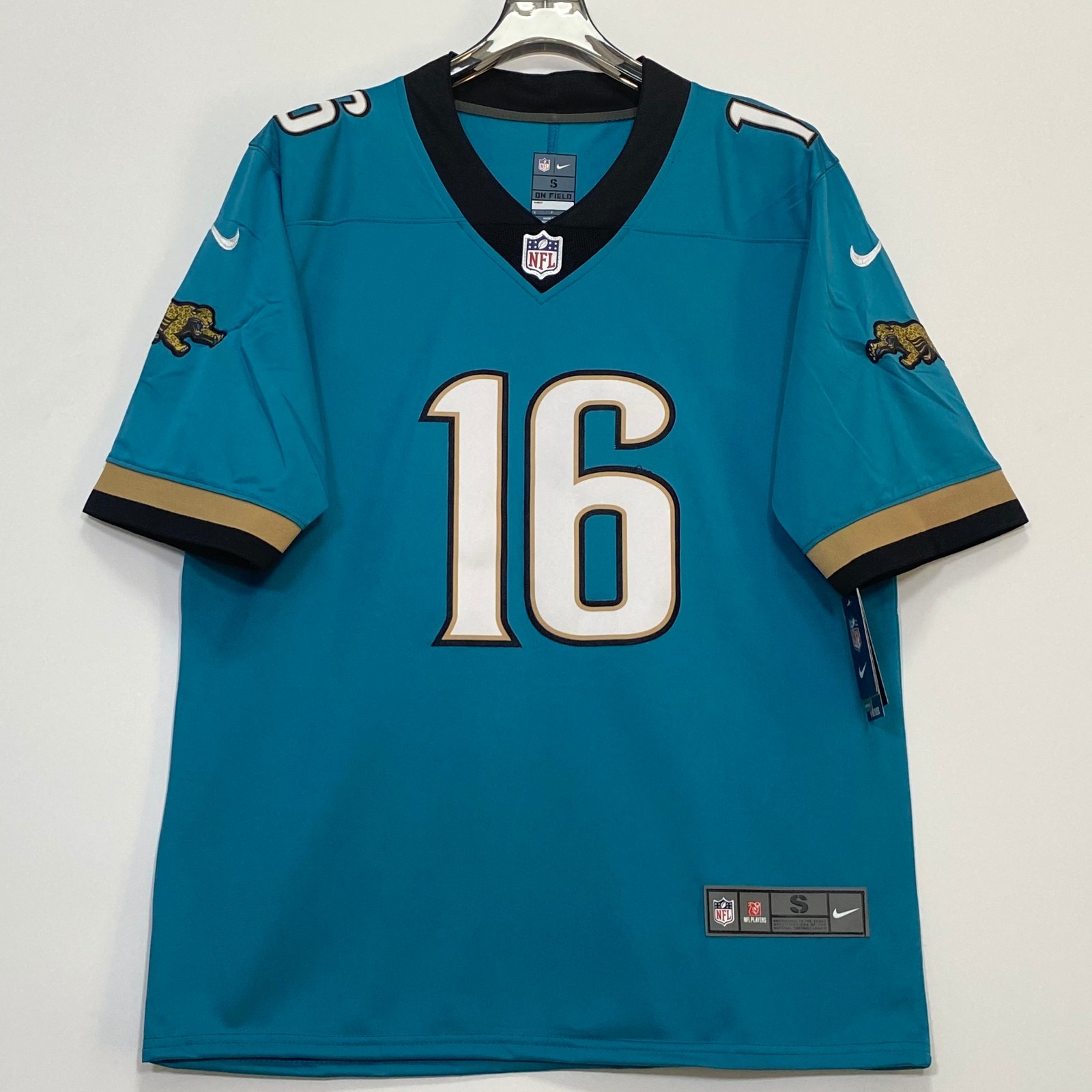 Trevor Lawrence #16 Football Blue Jersey Embroidery S-4XL Trevor Lawrence #16 Football Blue Jersey Embroidery S-4XL
