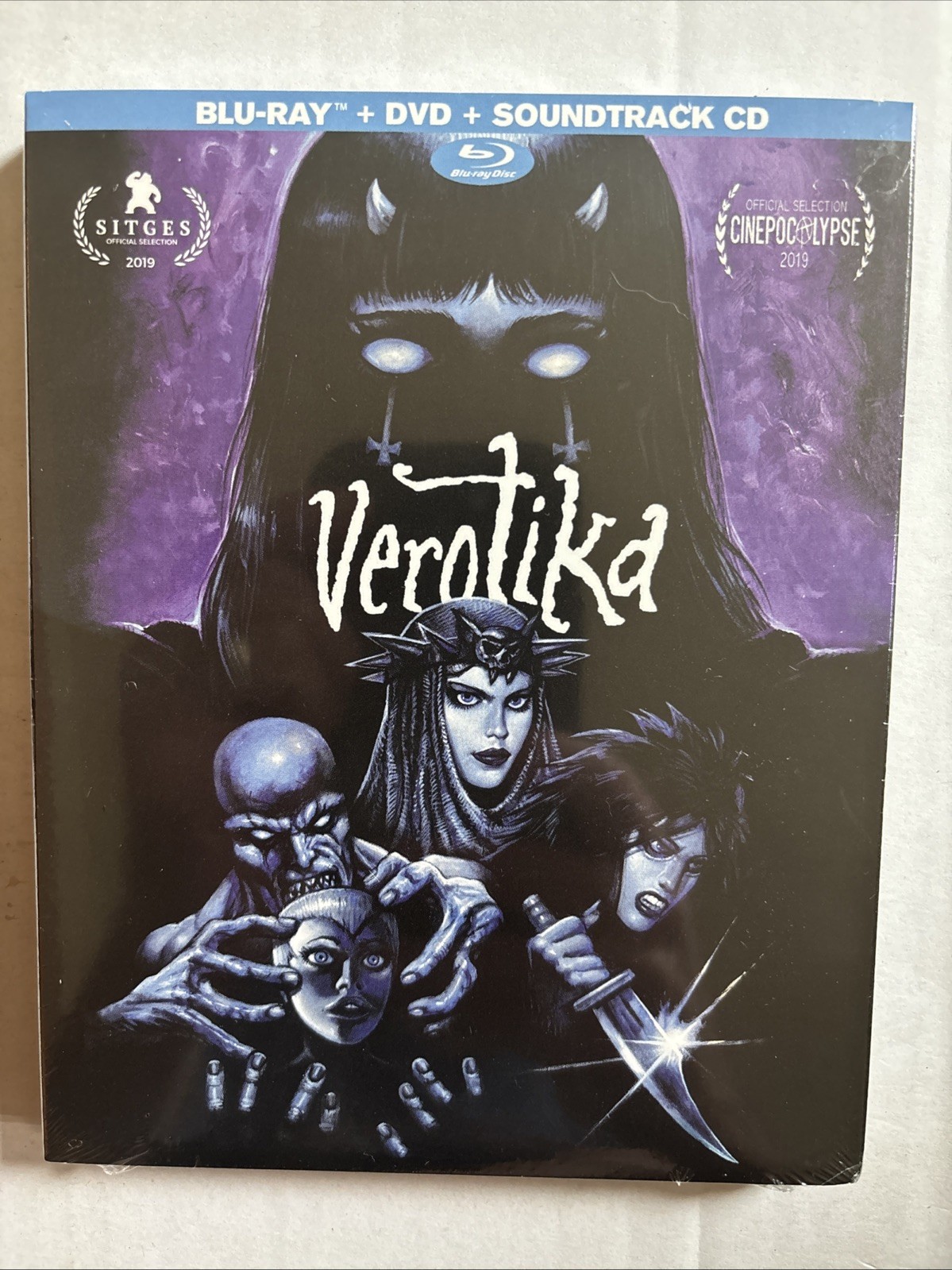 Verotika Blu-ray DVD Soundtrack CD Glenn Danzig Horror Film UNRATED 2020 Verotika Blu-ray DVD Soundtrack CD Glenn Danzig Horror Film UNRATED 2020