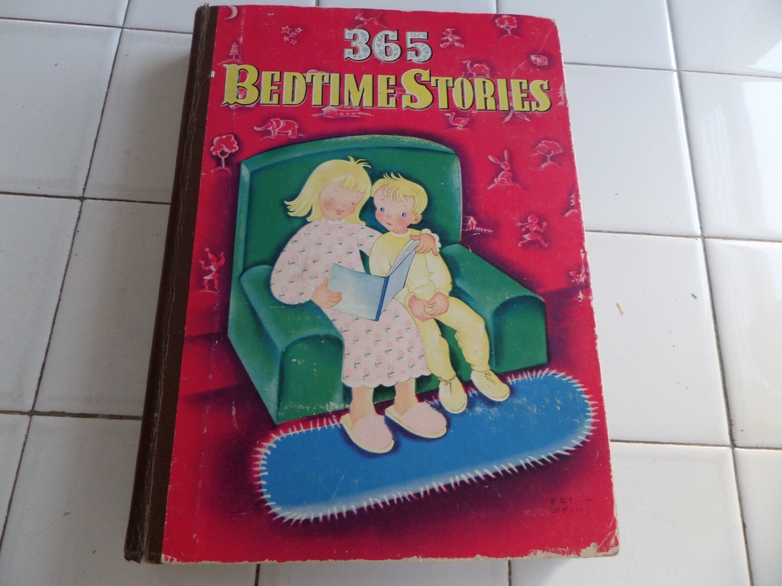 Bedtime Stories, Antique Children\'s Book,1944(Janet Robson/Whitman)