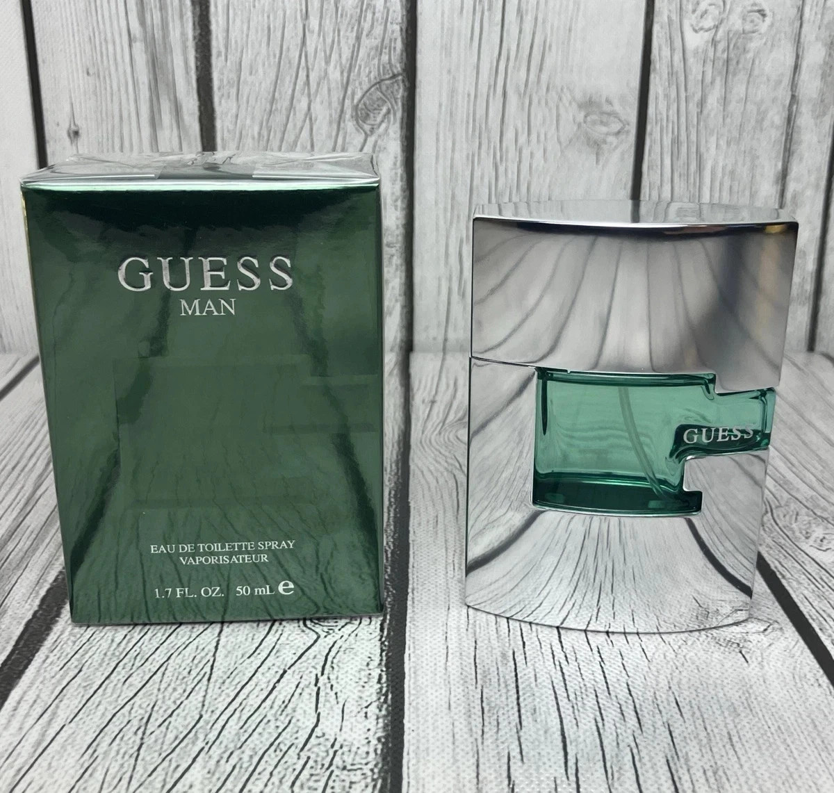 Guess Man Eau de Toilette Cologne Spray For Men, 1.7 Fl. Oz.
