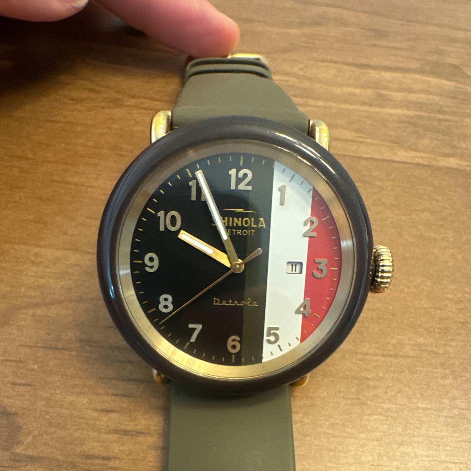 Shinola Detrola “The Burnout” 43mm