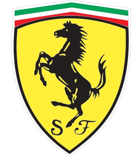 Ferrari Horse Sticker Decal R99 Ferrari Horse Sticker Decal R99
