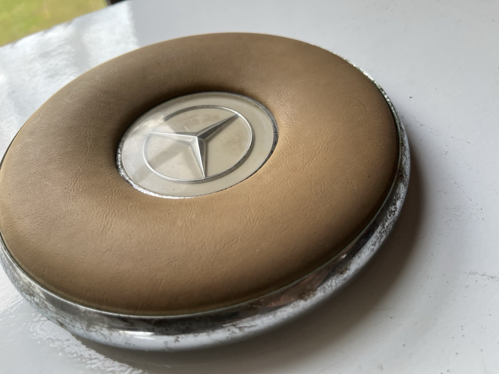 Vintage Mercedes Benz Steering Wheel Horn Button Vintage Mercedes Benz Steering Wheel Horn Button