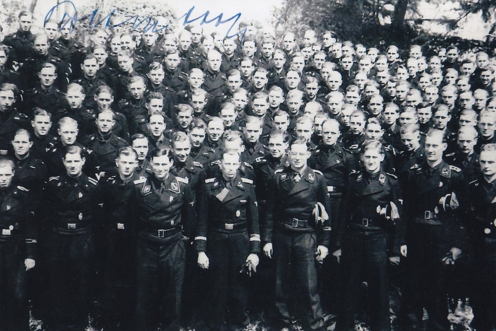 Rudolf Von Ribbentrop Signed Autographed 4x6 Photo WWII German Iron Cross Rare