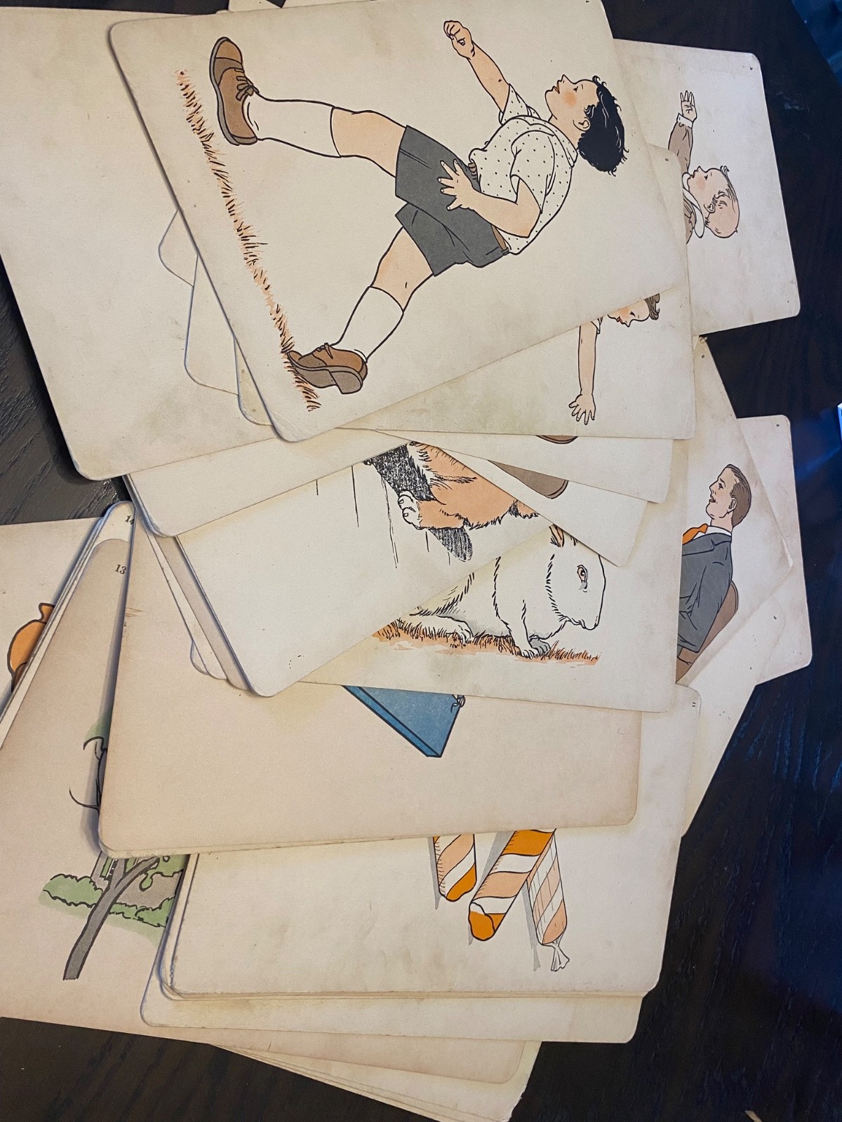 1930's Dick and Jane flashcards 1930's Dick and Jane flashcards