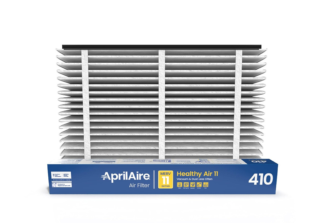 AprilAire 410 Replacement Filter, MERV 11, 16x25x4 Air Filter, Pack of 1